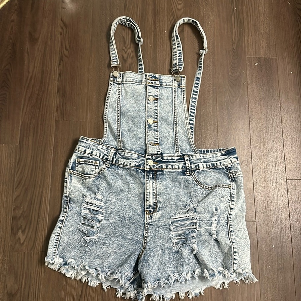 Judy Blue Overall Shorts
